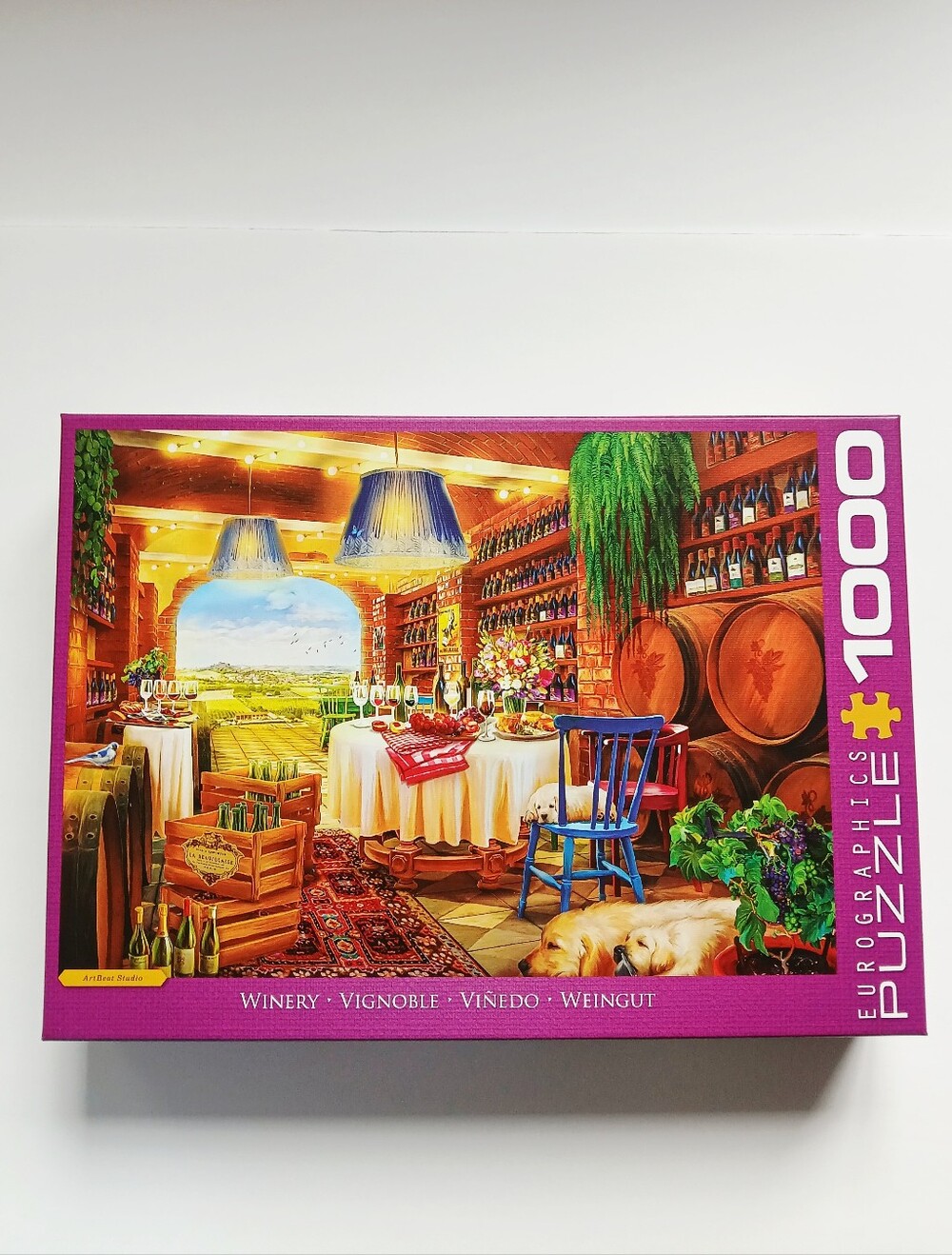 Winery 1000-piece puzzle by Eurographics